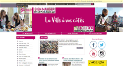 Desktop Screenshot of bourgenbresse.fr